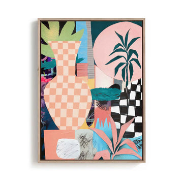 Checkered Vase