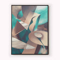 Abstract bedroom canvas art prints