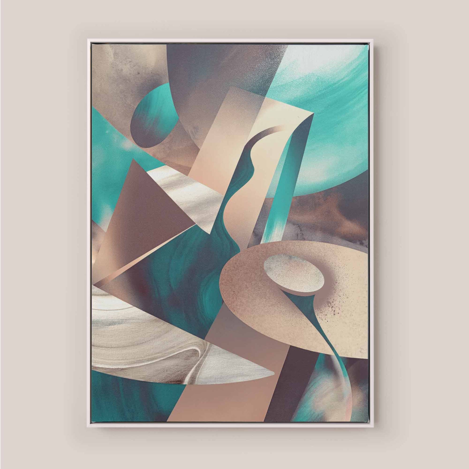 Abstract paintings for the bedroom