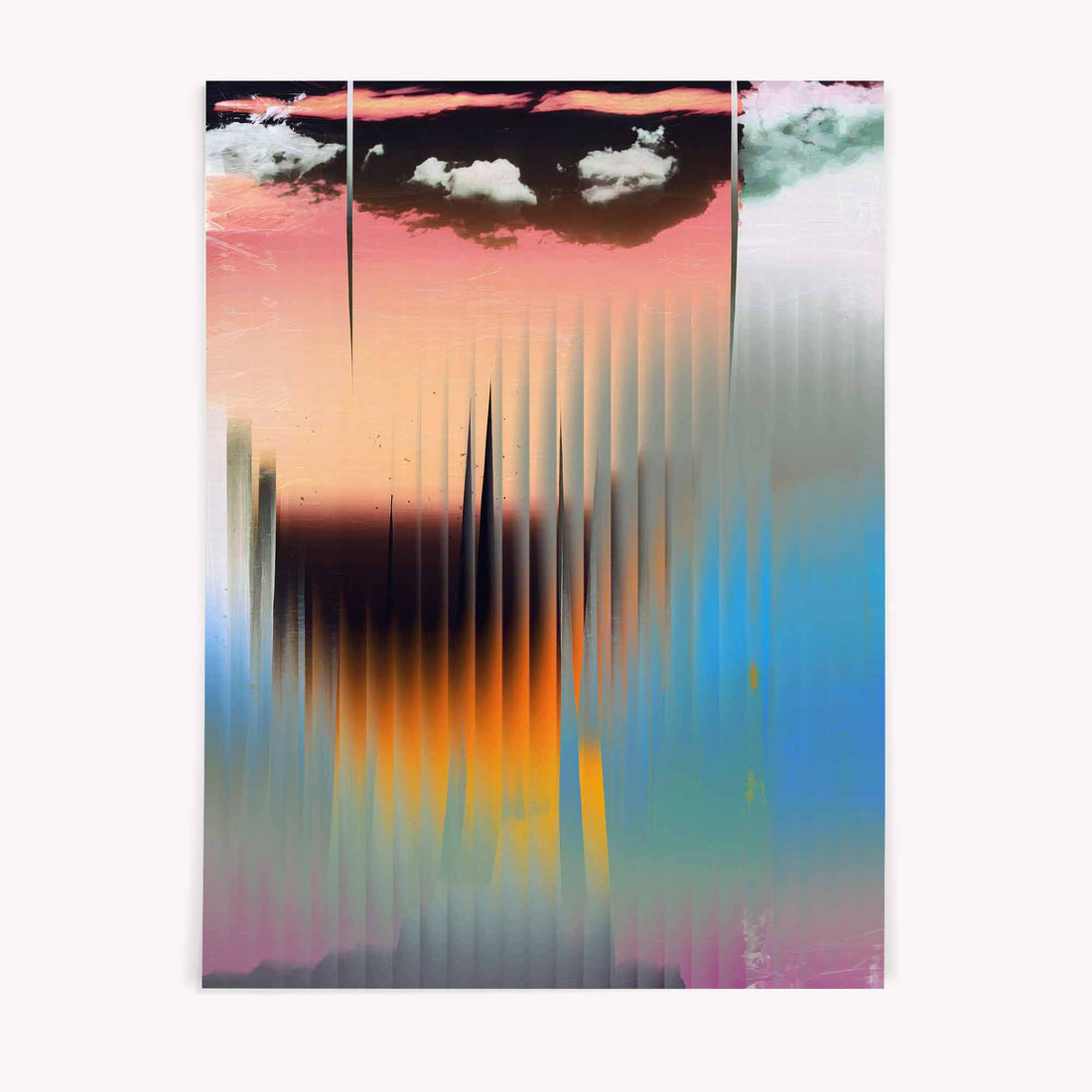 surreal seascape art, abstract horizon print, modern wall art, contemporary abstract art, cinematic wall art, digital abstract artwork, coastal abstract art, statement wall art