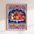 dolce vita kitchen decor fruit poster