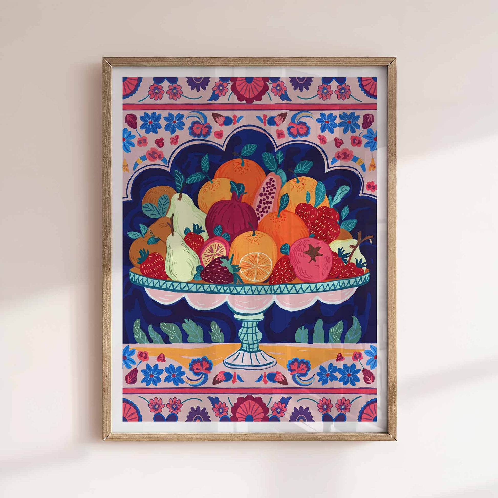dolce vita kitchen decor fruit poster
