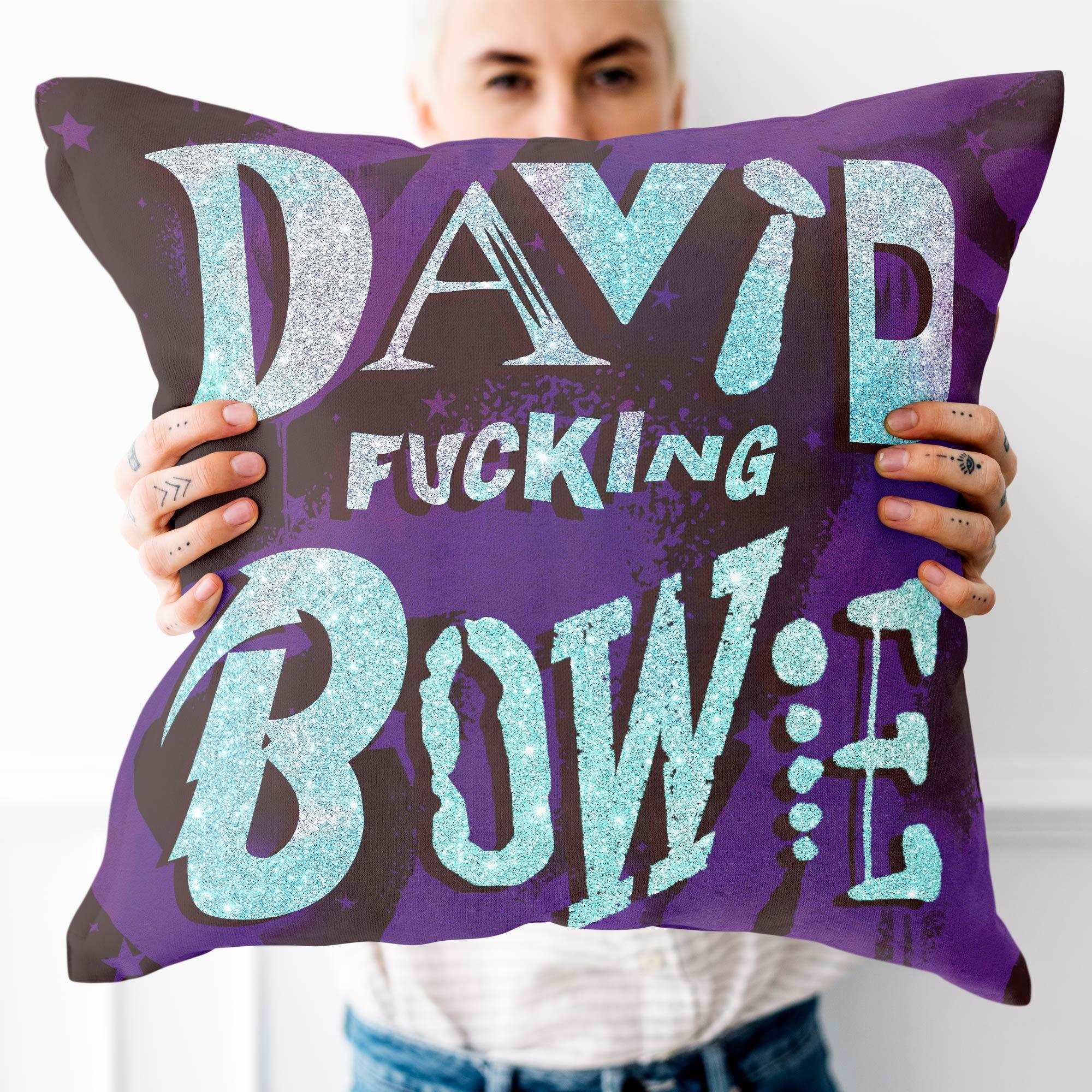 david bowie pillow