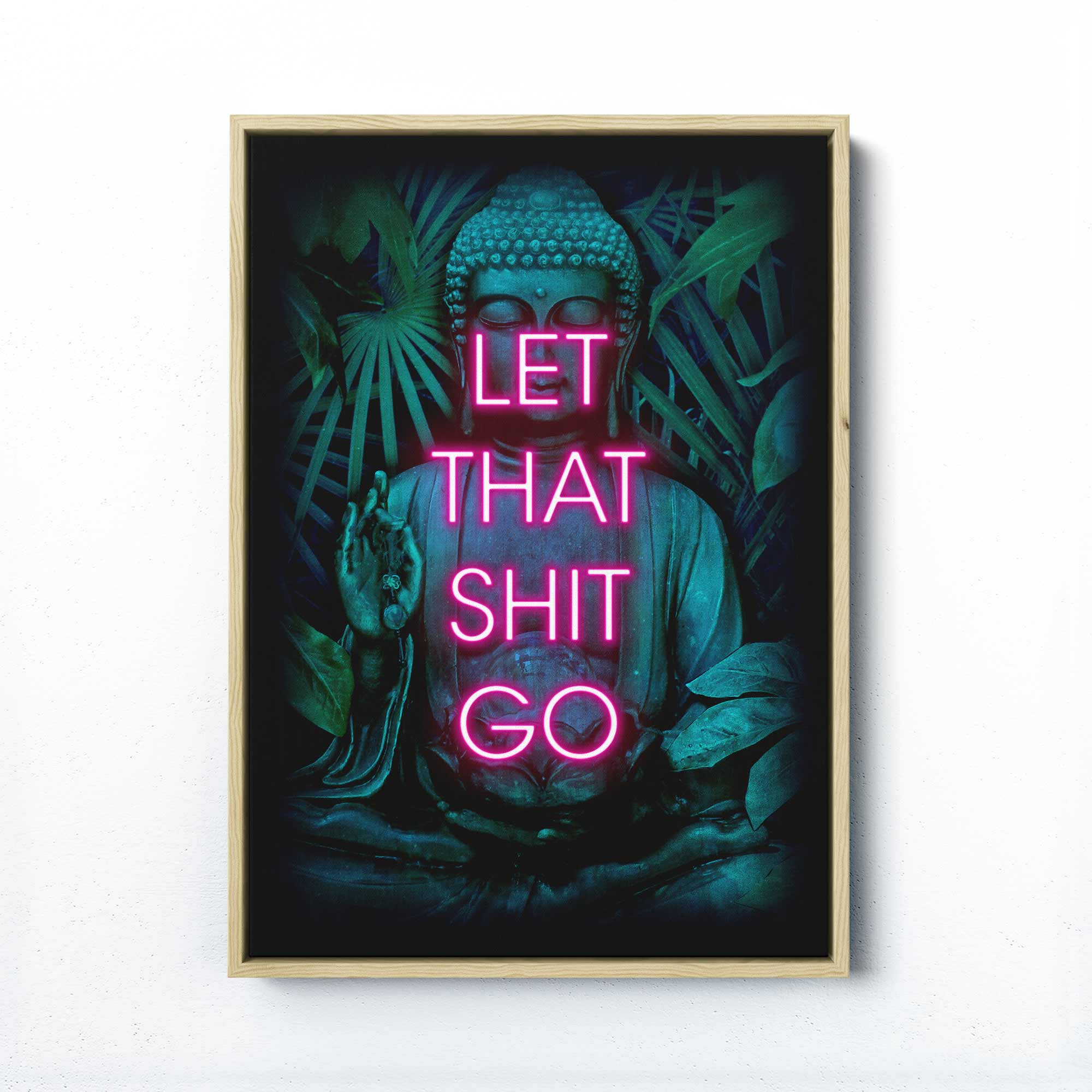  Buddha quote wall art