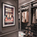 Luxury Fashion Print for Walk-In Closet