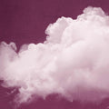 ROUGE RED CLOUD PRINT - Captivating Minimalist Cloud-Inspired Art