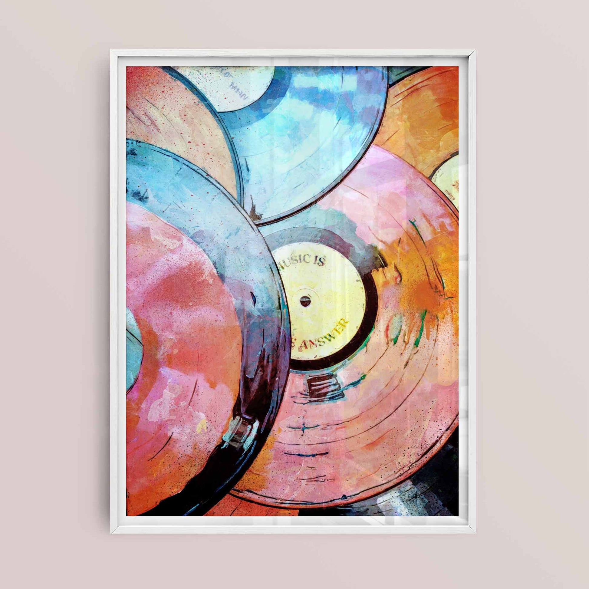Music is the answer poster
