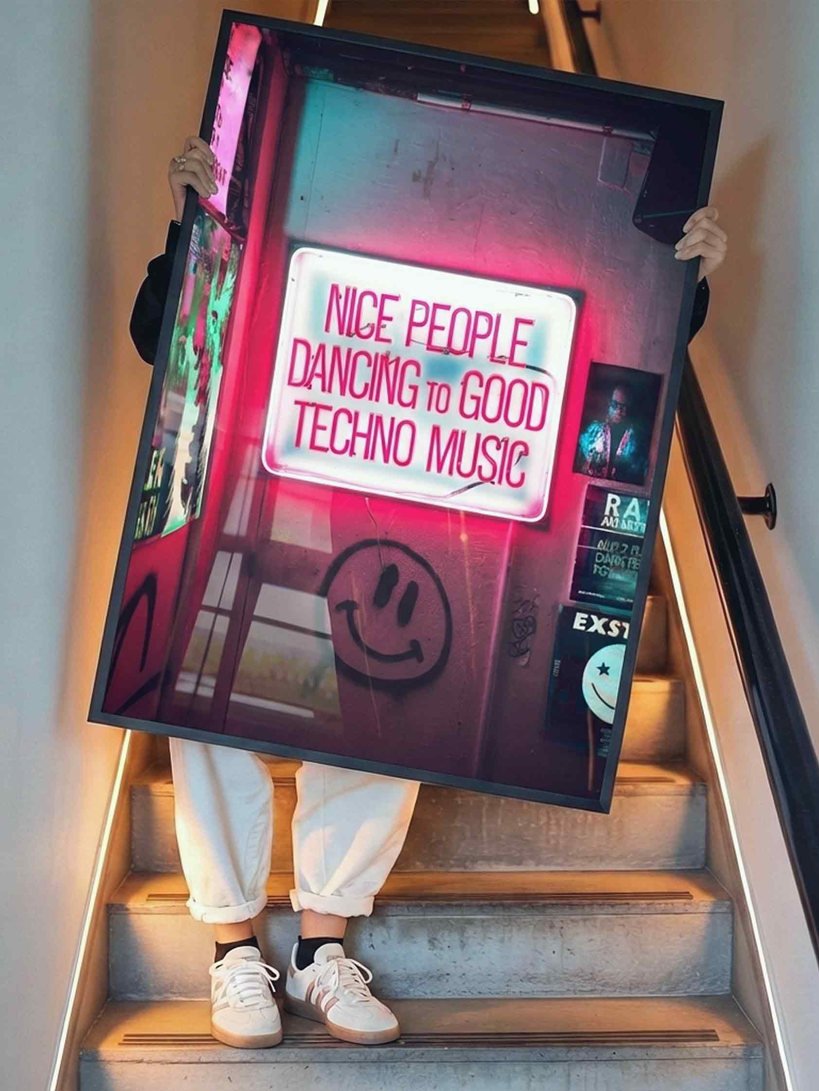 Techno wall art - Afterhours Gallery