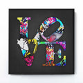 Graffiti Love Print | Striking Pop Art Inspired by John Anthony