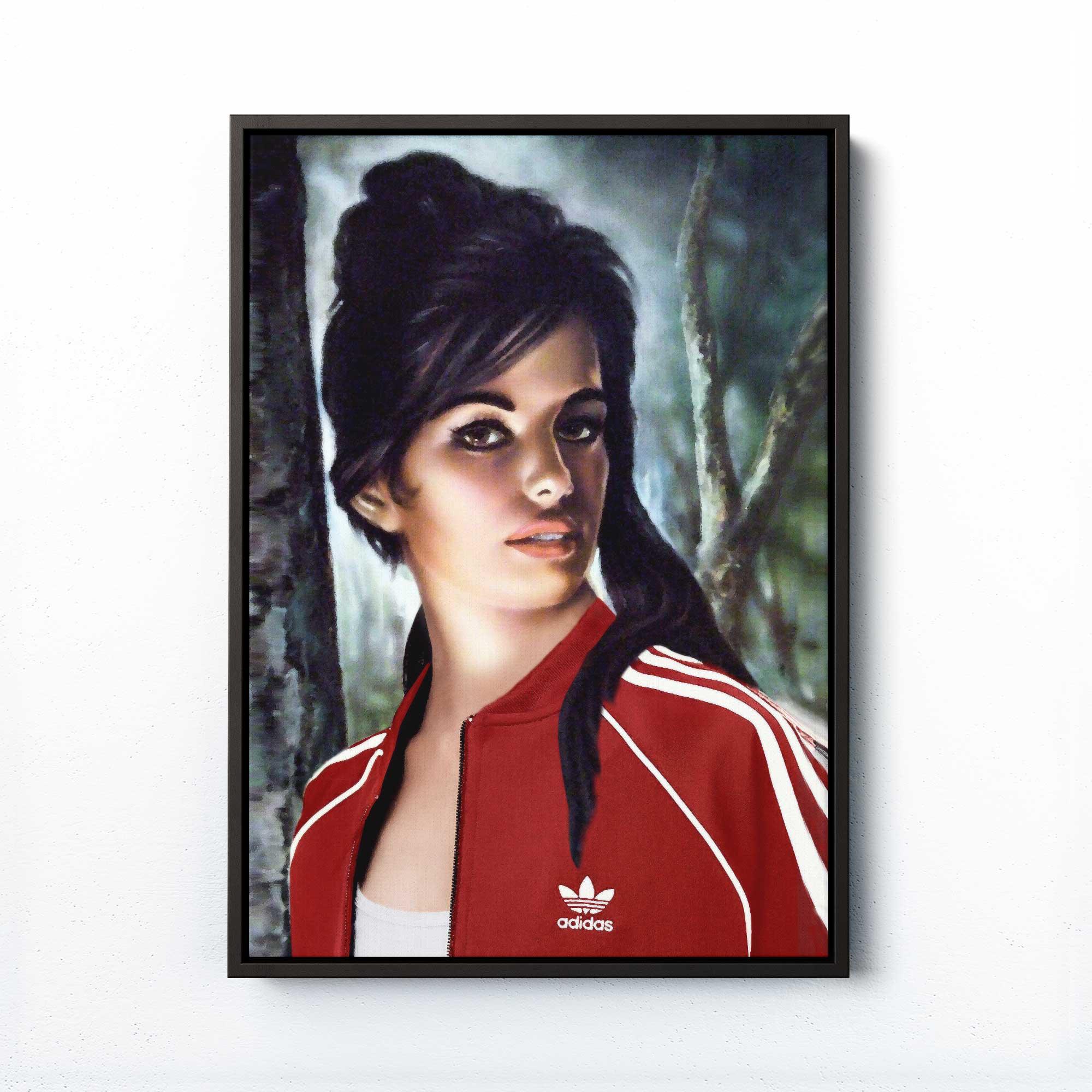 TINA IN 3 STRIPES PRINT - Afterhours Gallery 