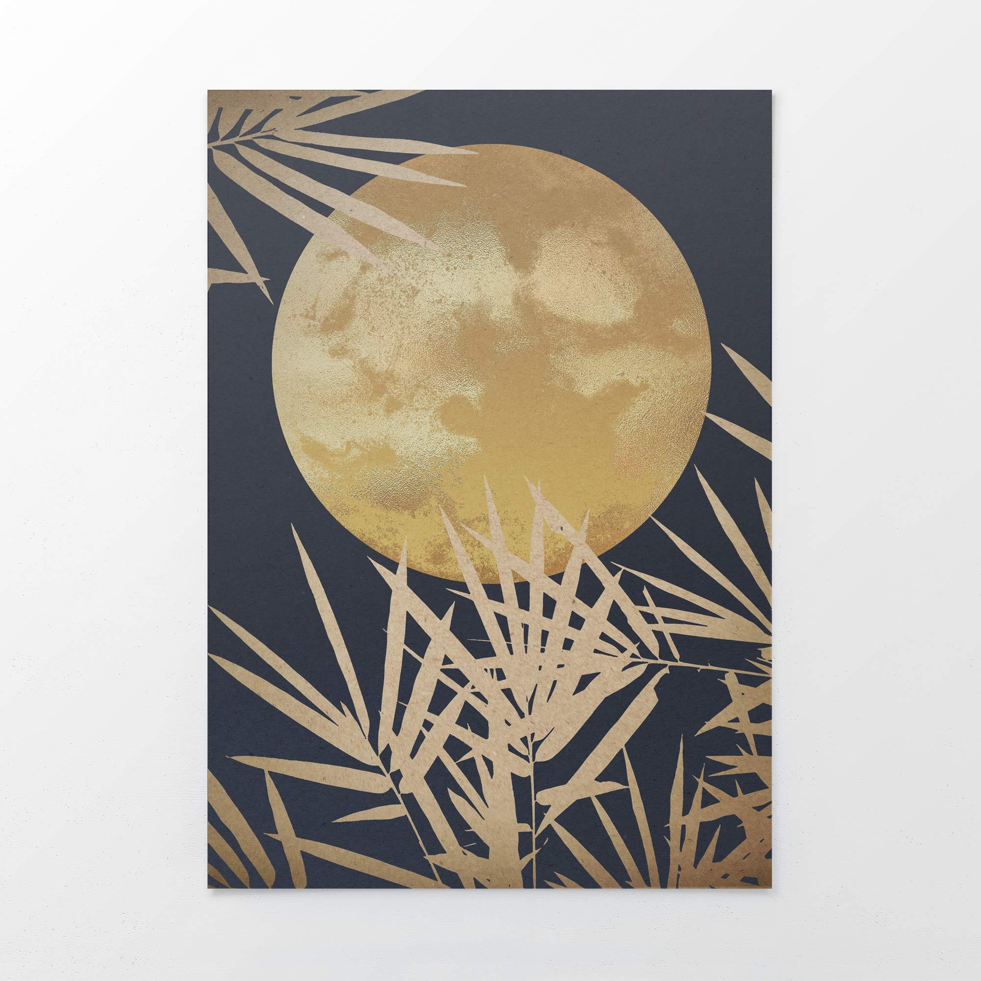 Moon poster print