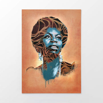 Rococo Graffiti Custom Quote Print | Vivid Portrait Art 
