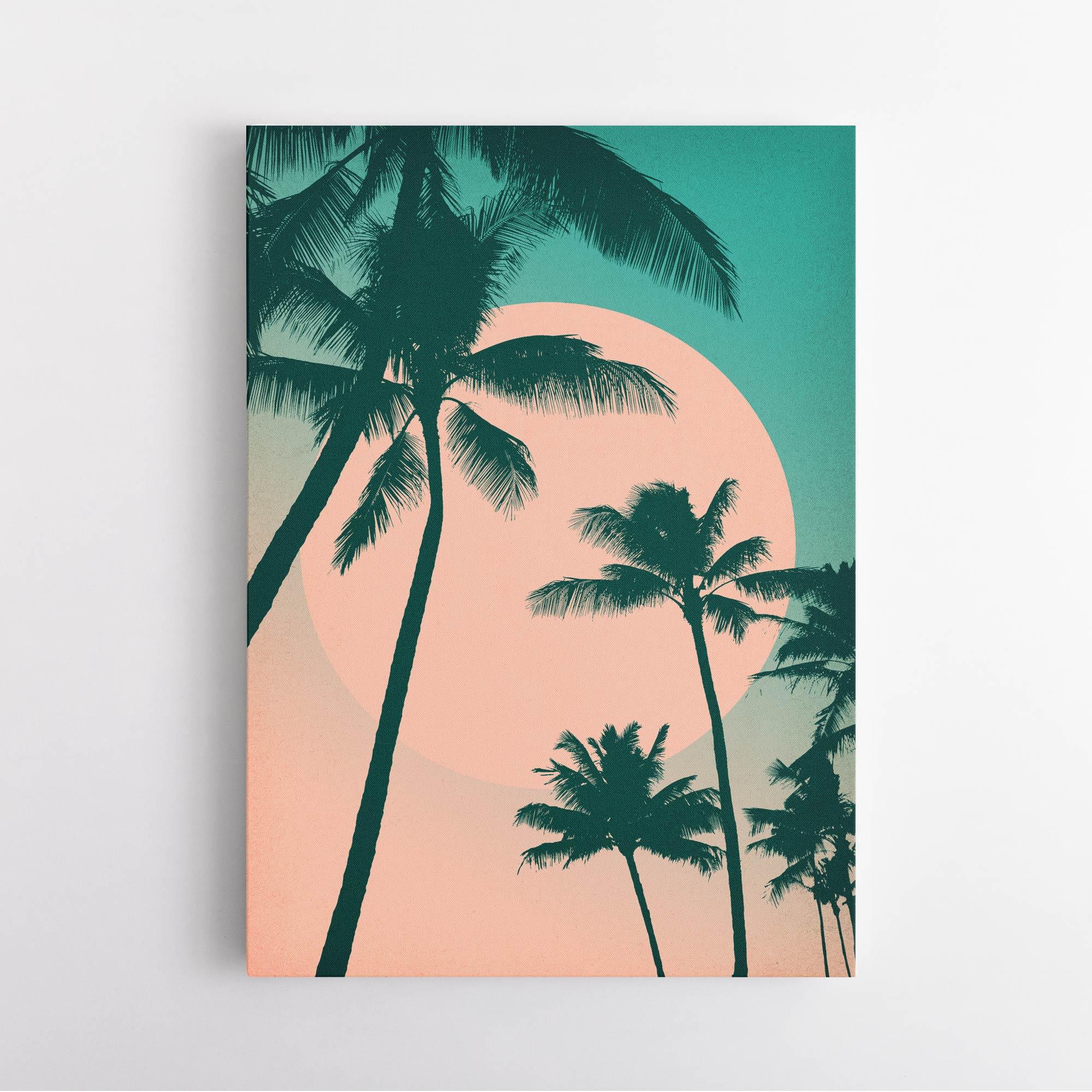 California palm tree prints
