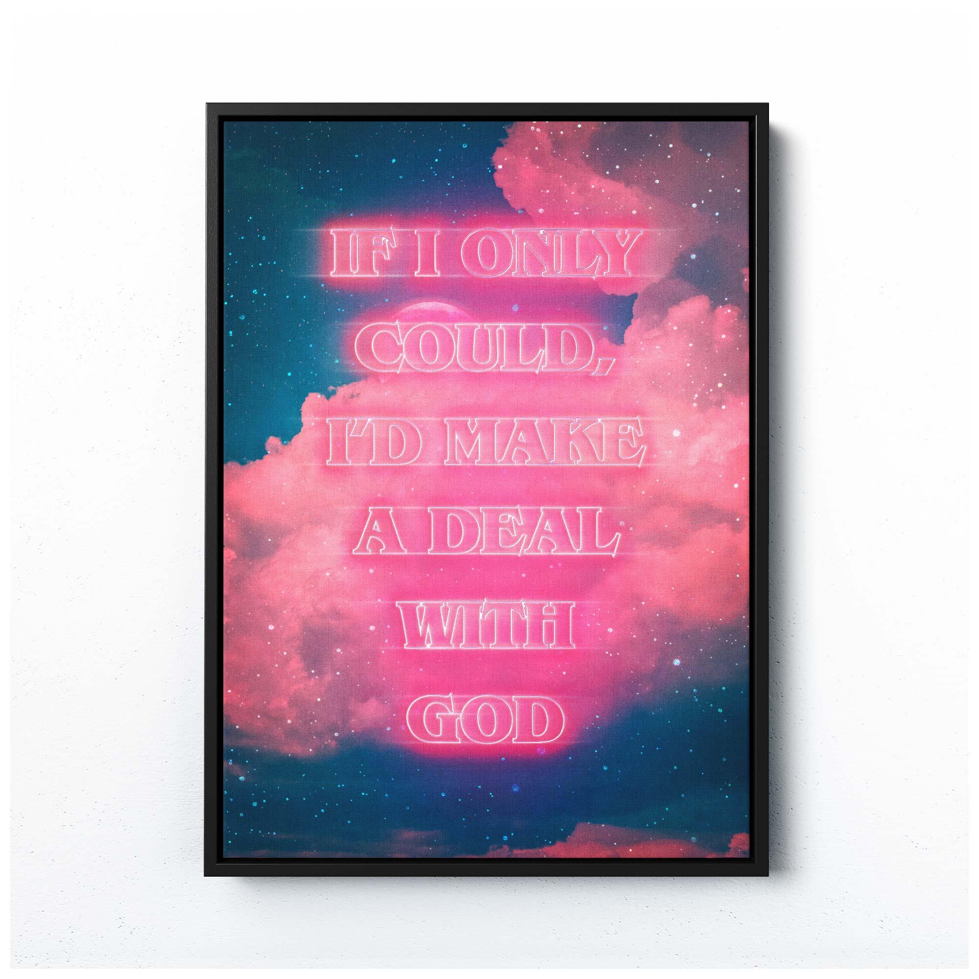 CLOUDY THINGS NEON PRINT - Afterhours Gallery 