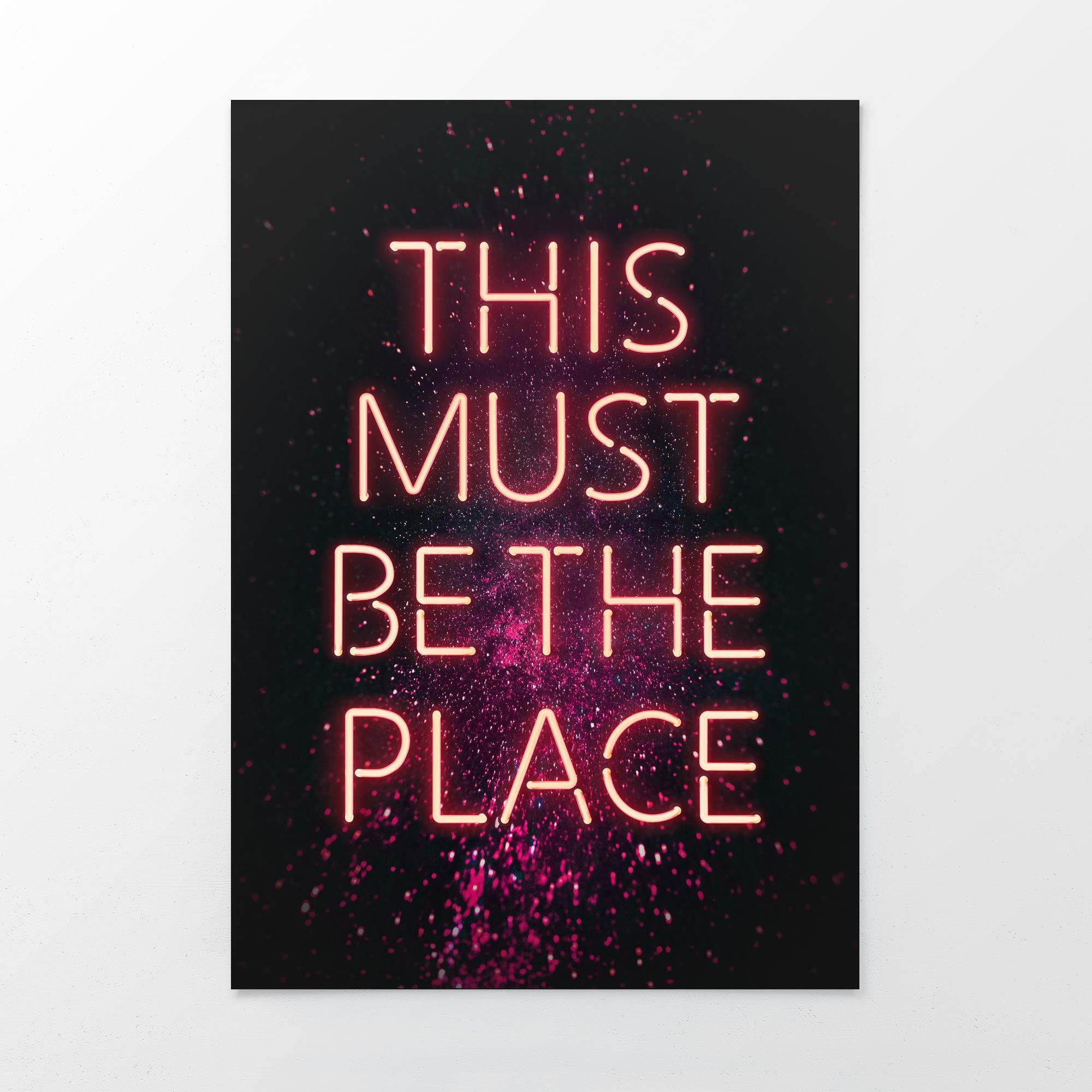 This must be the place poster