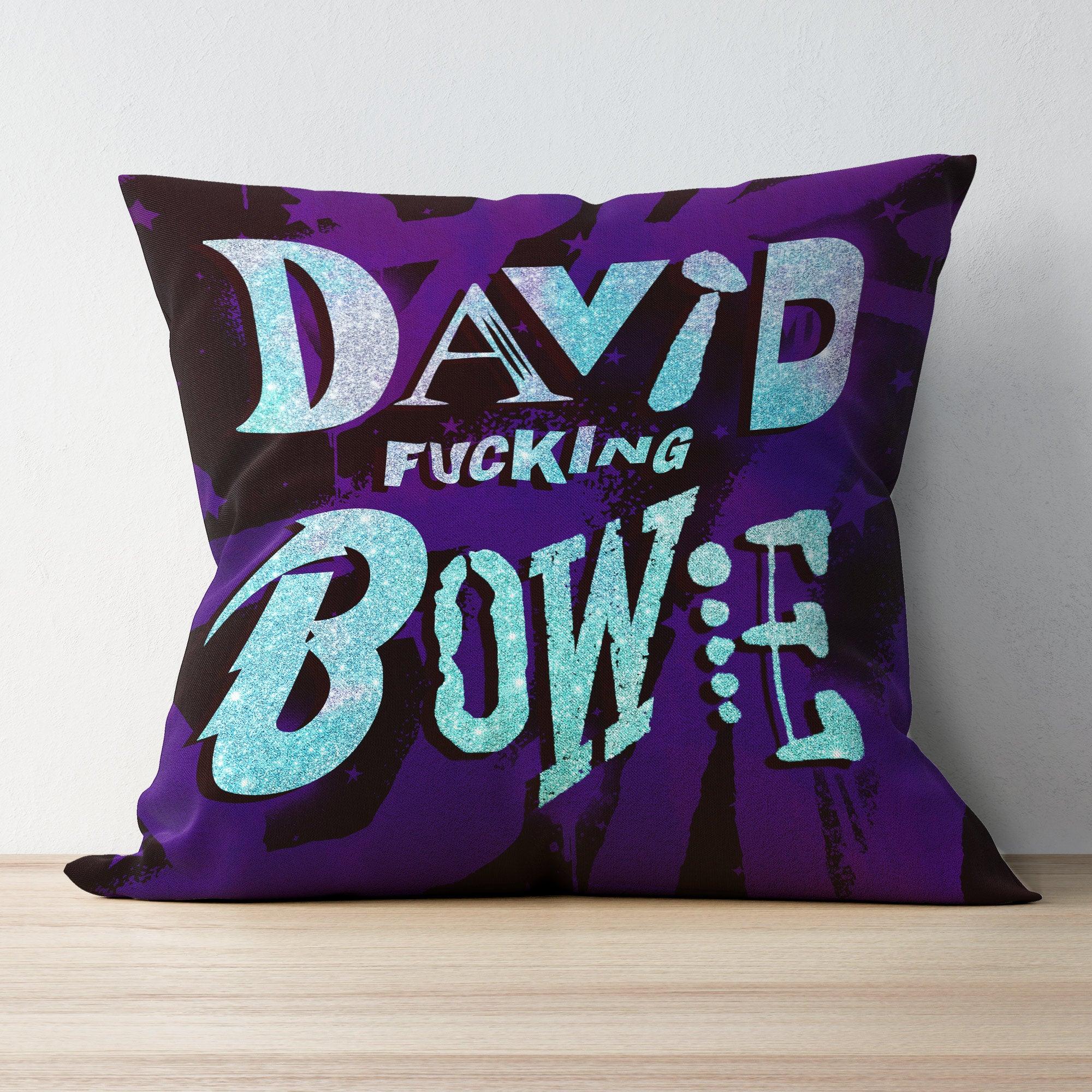 David Bowie cushion