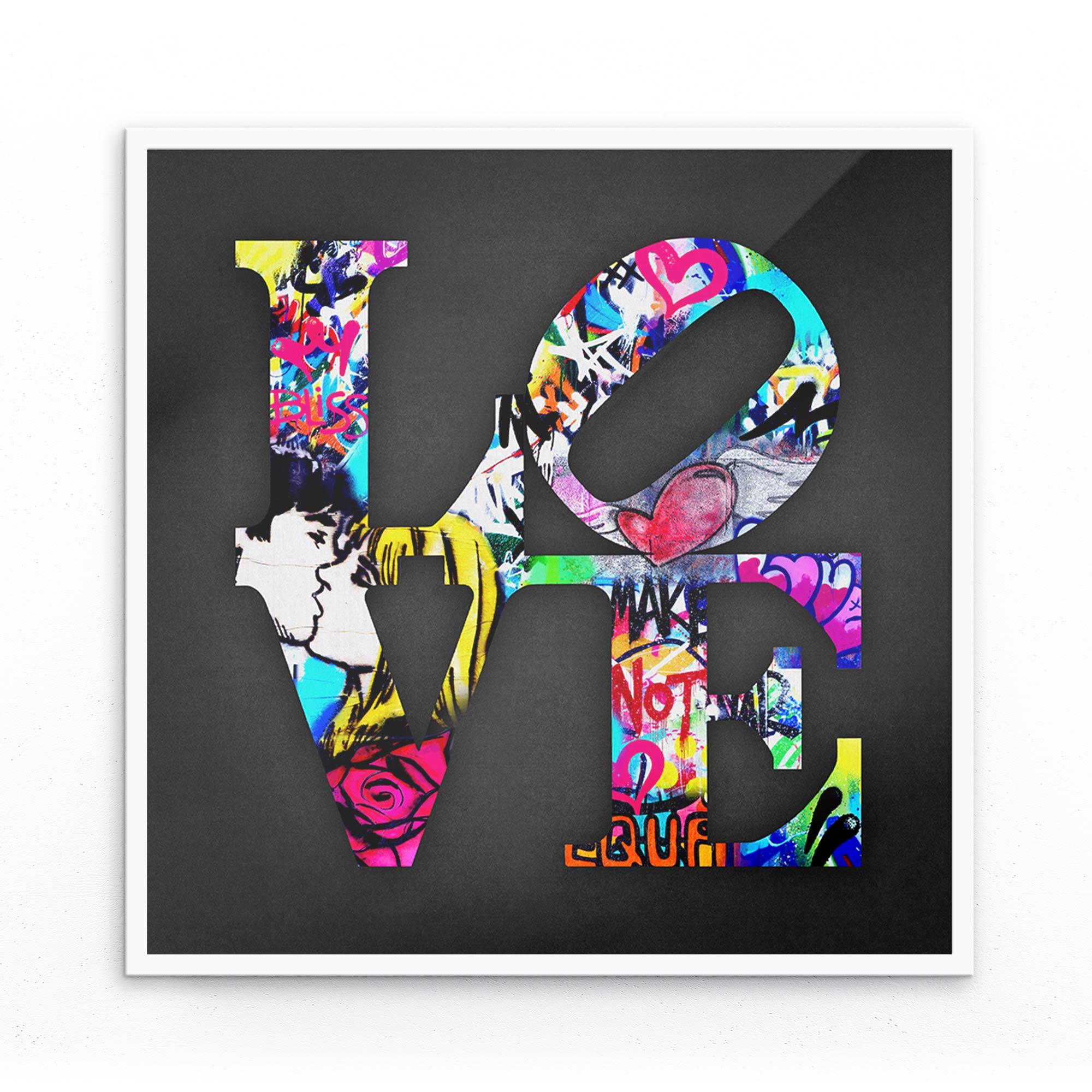 GRAFFITI LOVE PRINT - Afterhours Gallery 