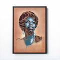 Rococo Graffiti Custom Quote Print | Vivid Portrait Art 