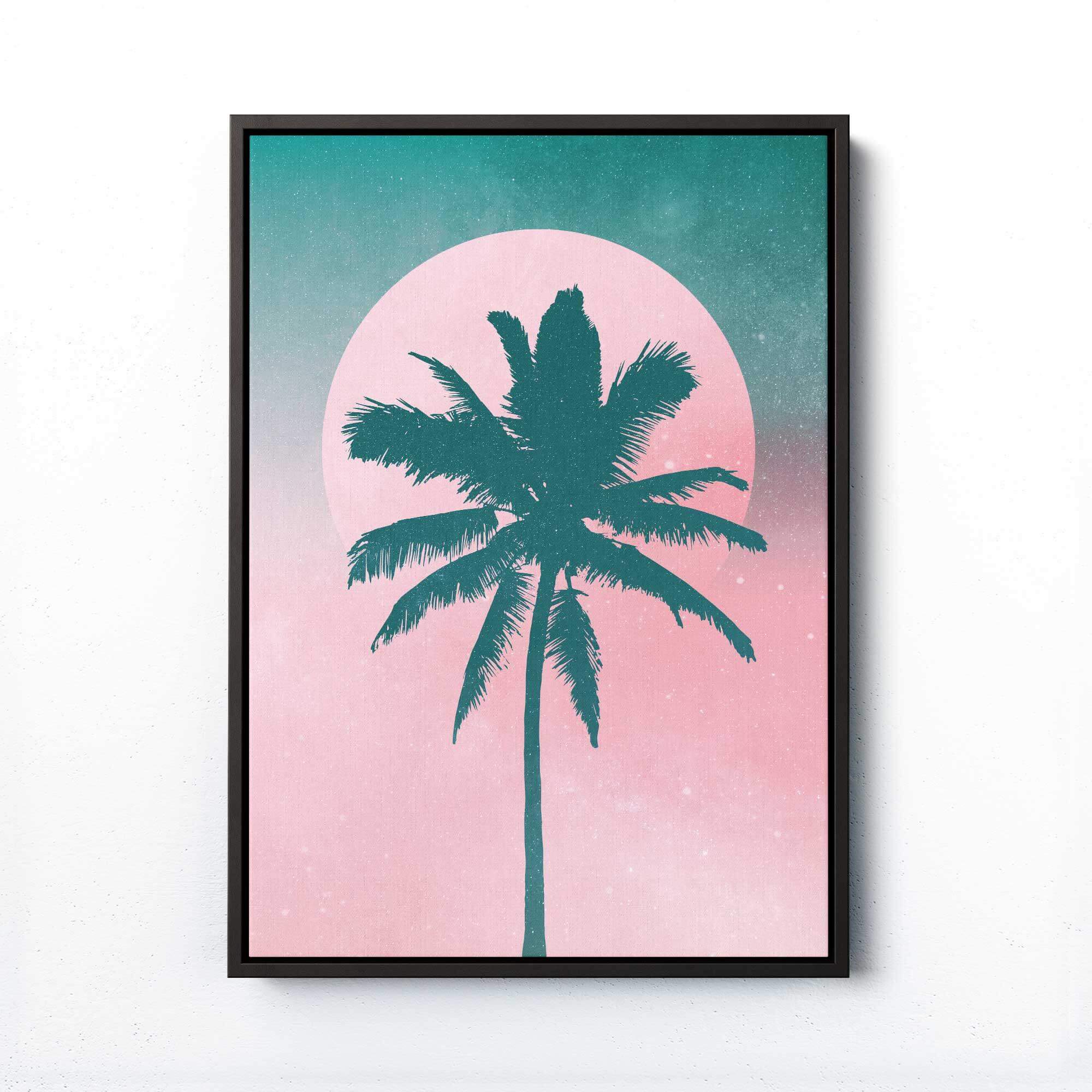 ARABIAN SUNSET PALM TREE PRINT - Afterhours Gallery 