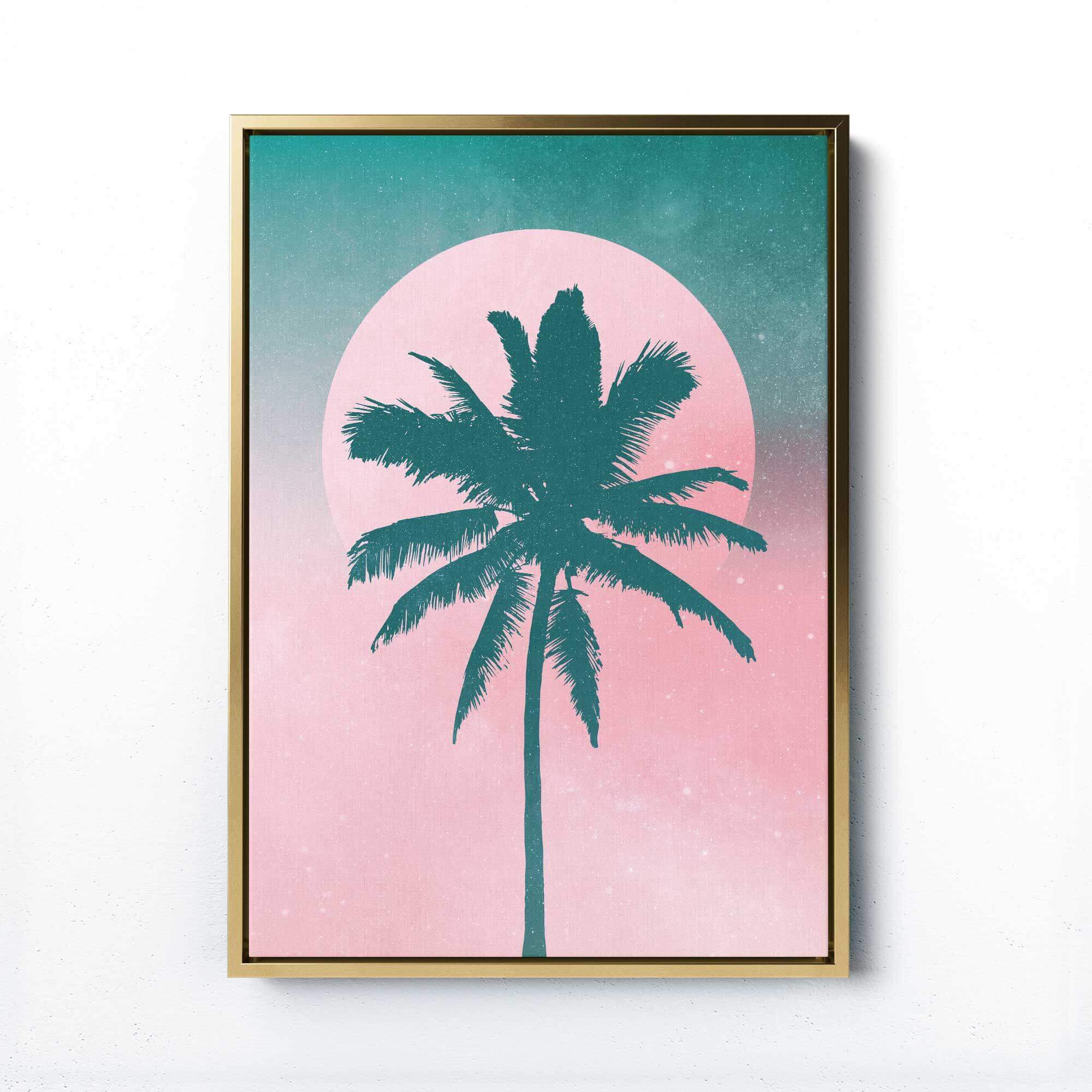 ARABIAN SUNSET PALM TREE PRINT - Afterhours Gallery 