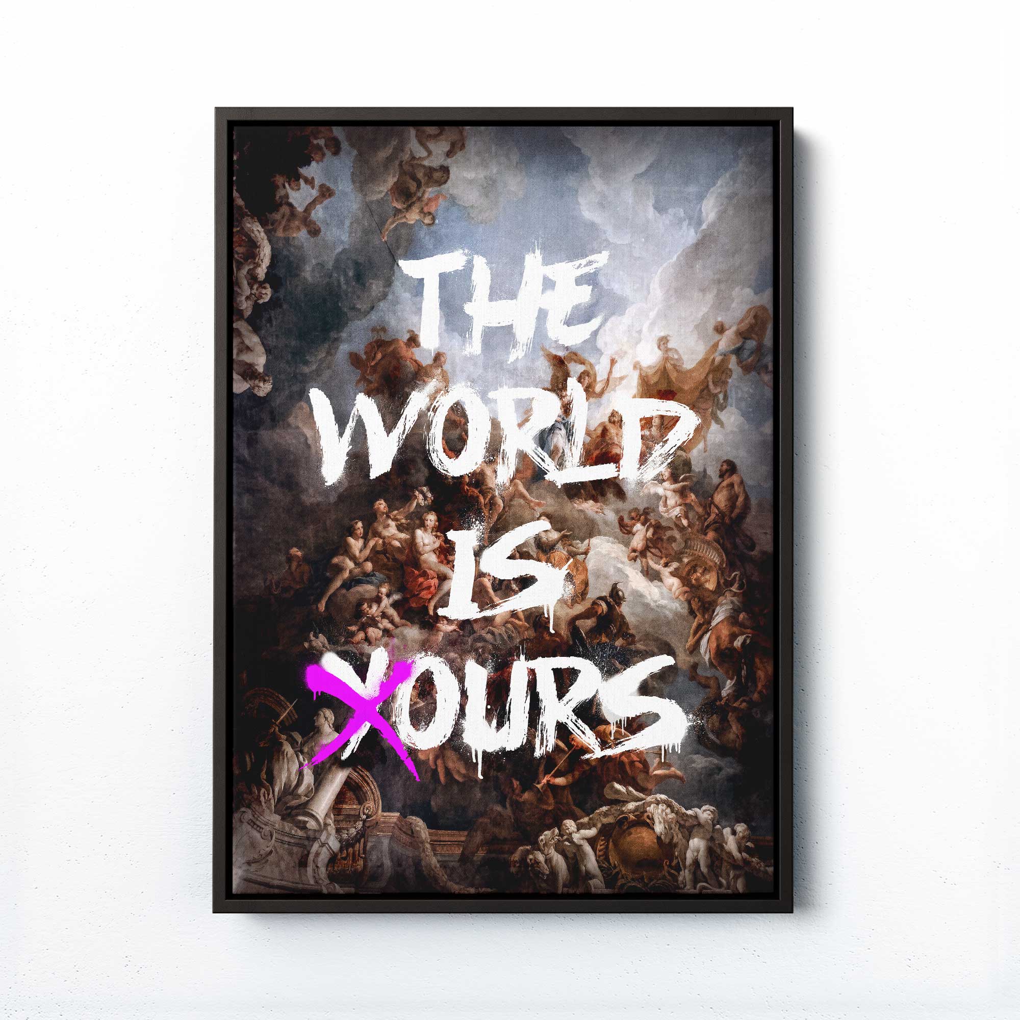 THE WORLD IS OURS PRINT